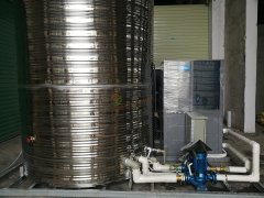 10匹10噸3套美的商用空氣能整體機【廣州白云區遇見公寓】